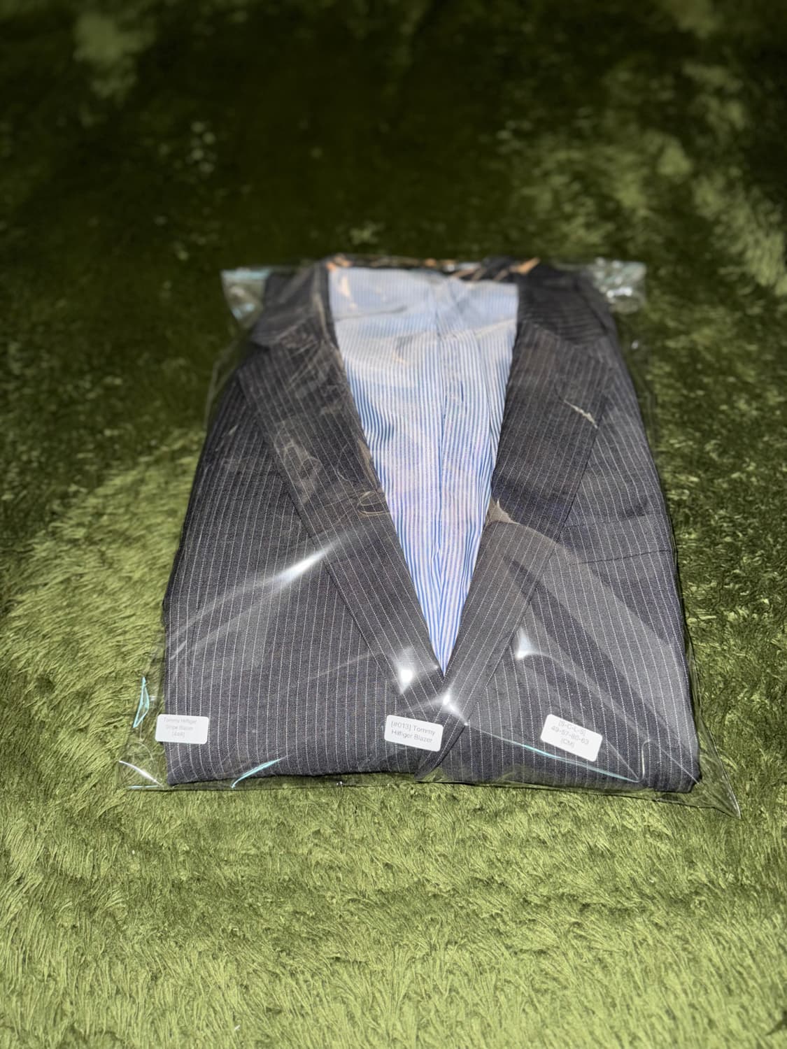 [44R] 타미힐피거 USA 핀스트라이프 클래식 핏 블레이저 상품이미지10