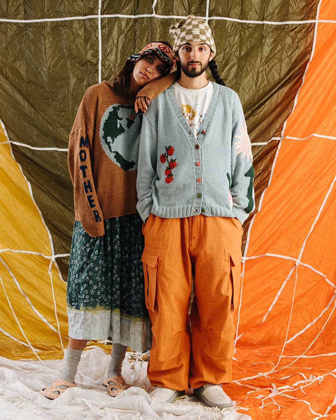 스토리 엠에프지 롤넥 스웨터 마더 어스 브라운 상품이미지8