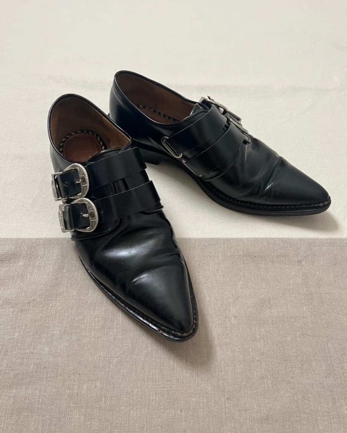 Toga pullar 웨스턴 버클 더비슈즈 토가 몽크스트랩 상품이미지1