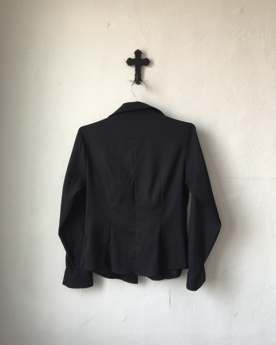 Frill line point shirt 상품이미지2