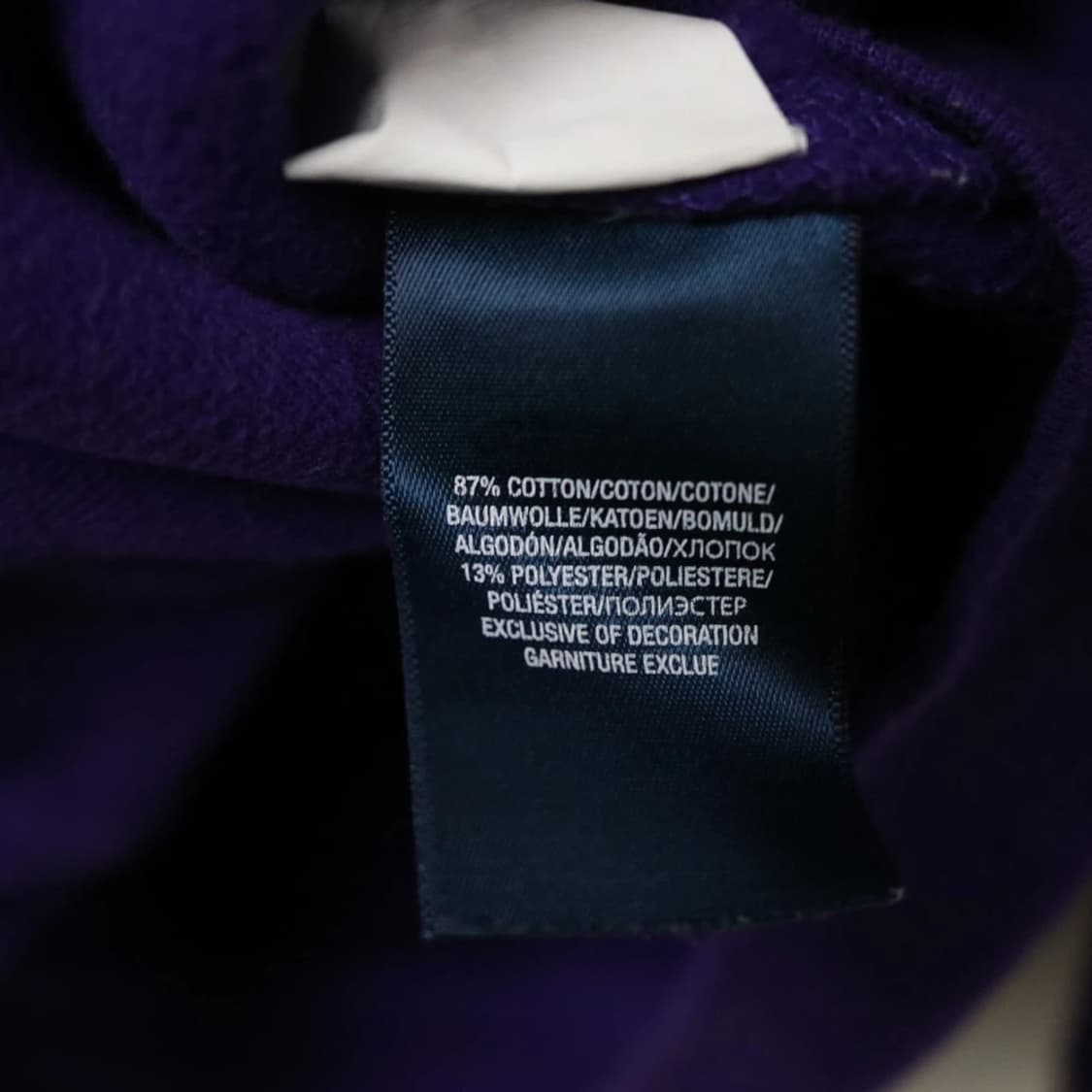 폴로 랄프로렌 옐로우 포니 로고 후드집업 62308 상품이미지8