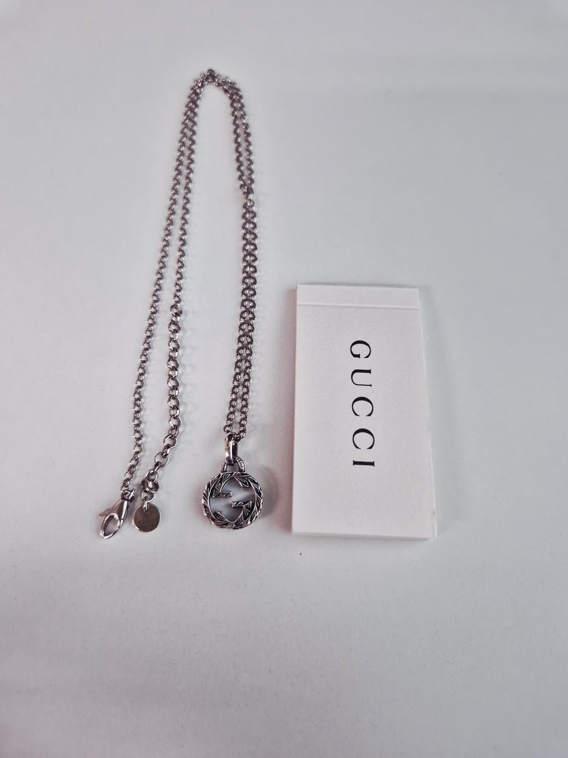 구찌 인터로킹 목걸이(최상급) 상품이미지3