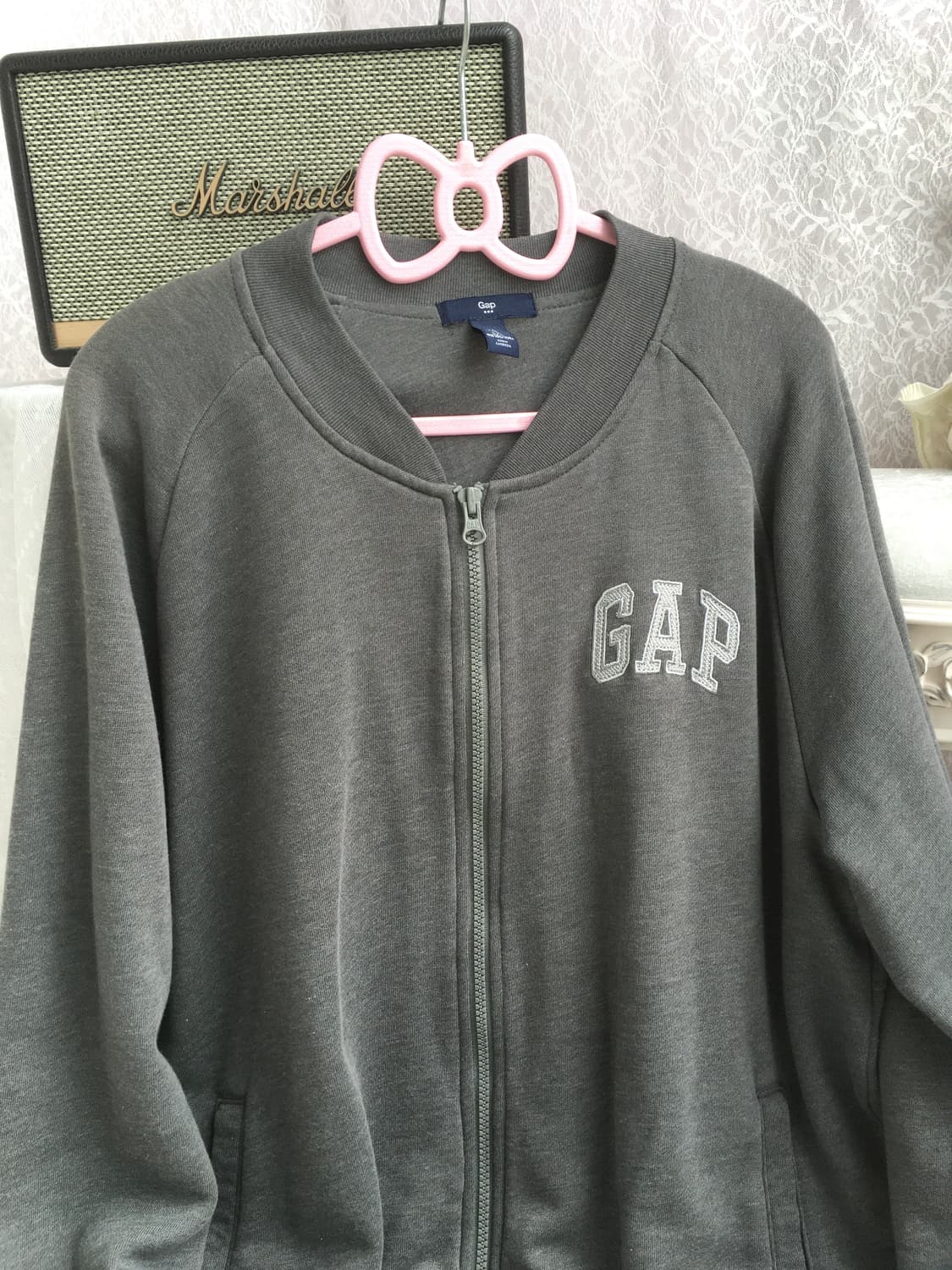 GAP charcoal zip up 상품이미지4