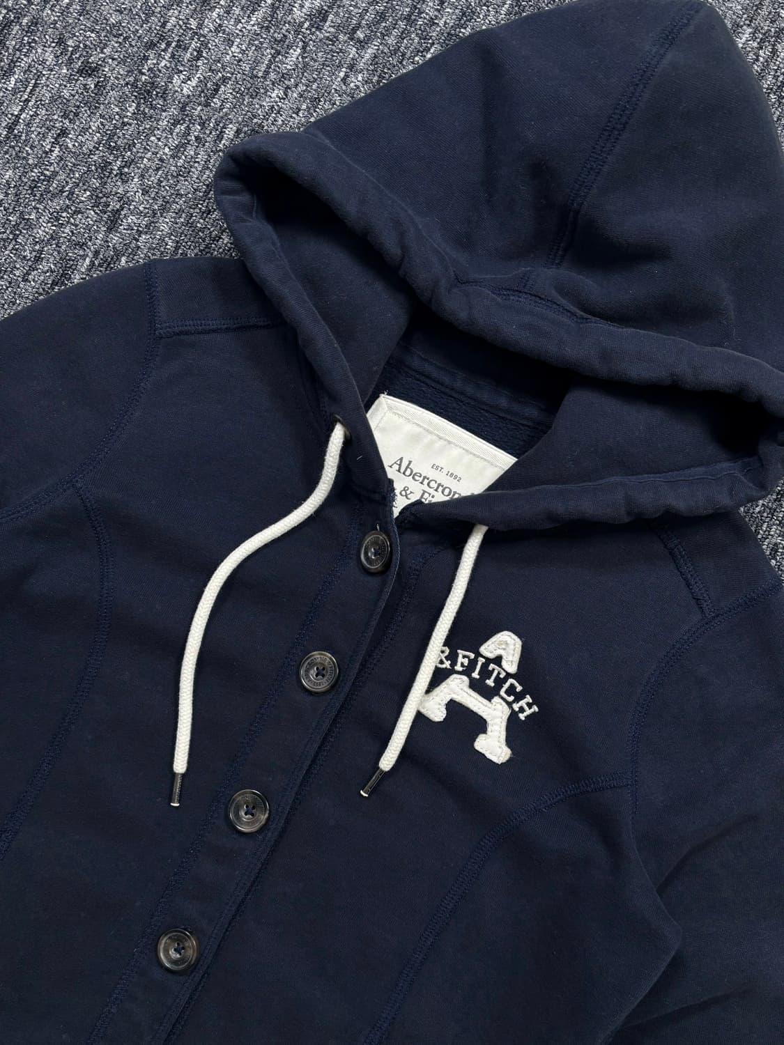 아베크롬비 버튼 후드집업 상품이미지4