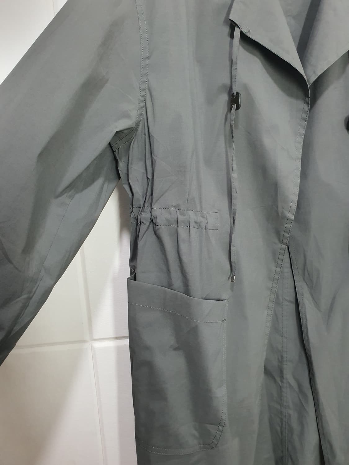 듀엘 DeWL 간절기 롱 자켓 사이즈 55  상품이미지4