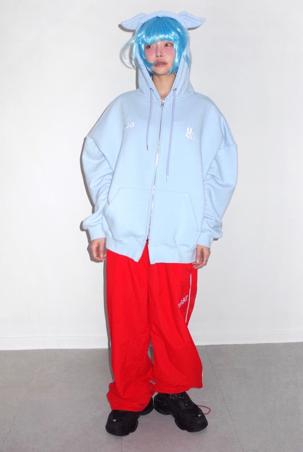 예그 윙 후디 스카이블루 상품이미지3