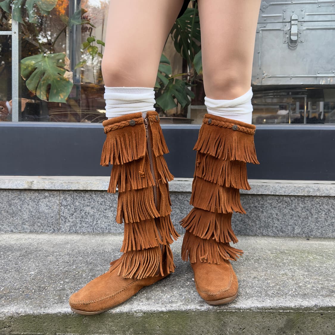 미네통카 5단 프린지 부츠 상품이미지7