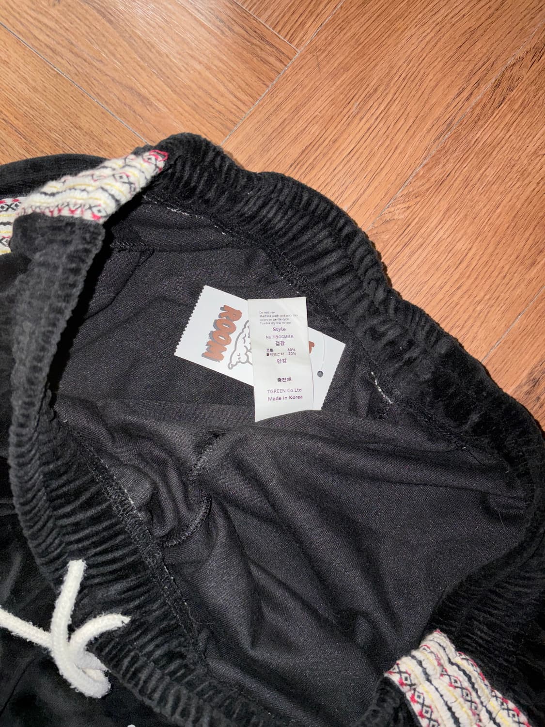 나바호 벨벳 트랙팬츠 상품이미지9