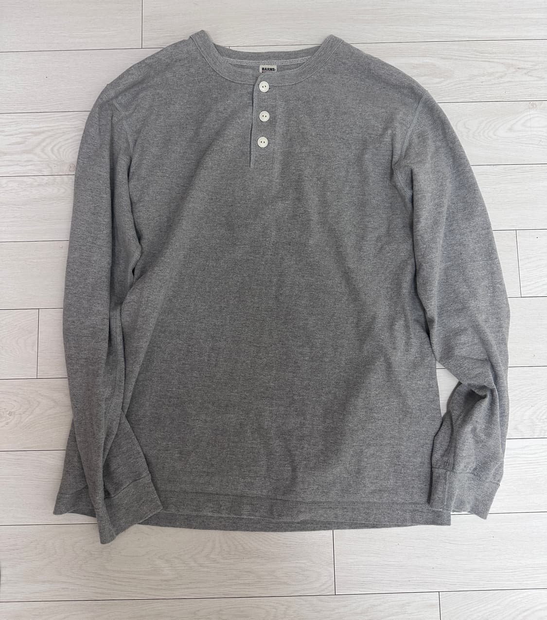 택포) 반스아웃피터스 헨리넥 롱슬리브 XL 판매 상품이미지1