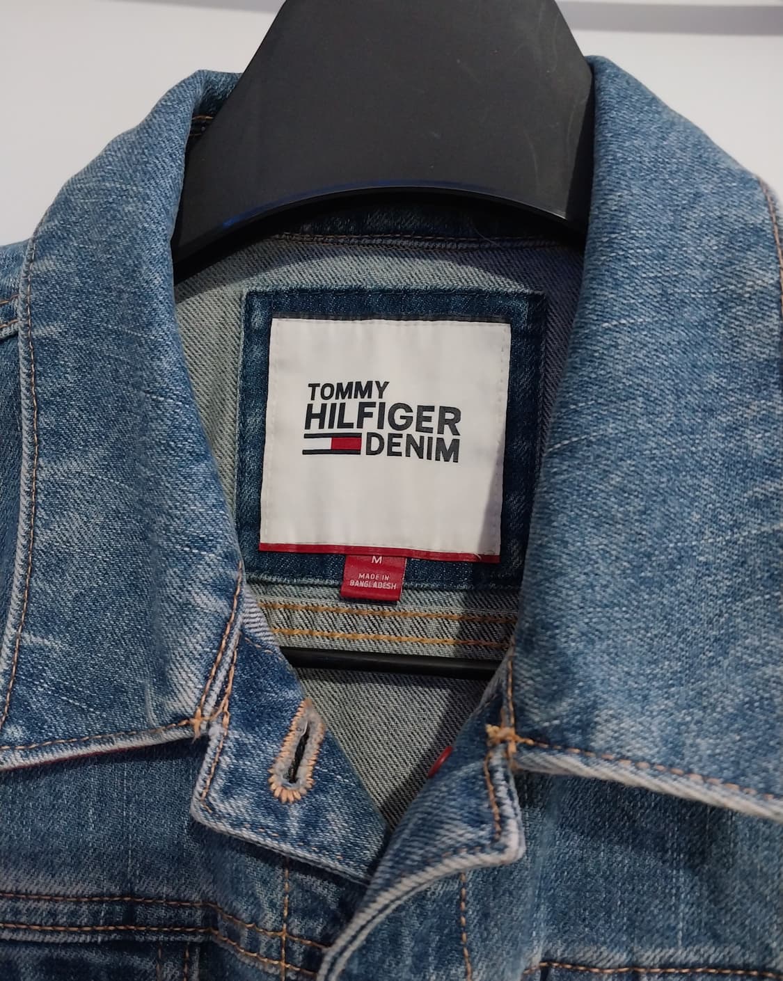 새상품)타미 여성 청자켓 M Tommy hilfiger 데님 자켓 상품이미지3