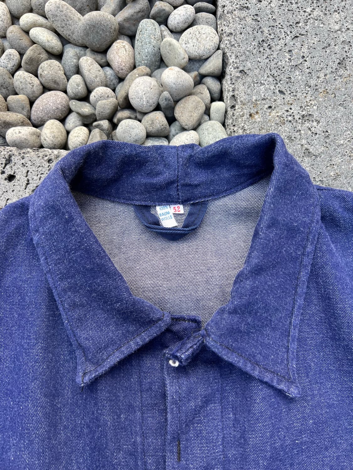 OLD VINTAGE DENIM FRENCH 데님자켓 프렌치워크자켓 상품이미지4