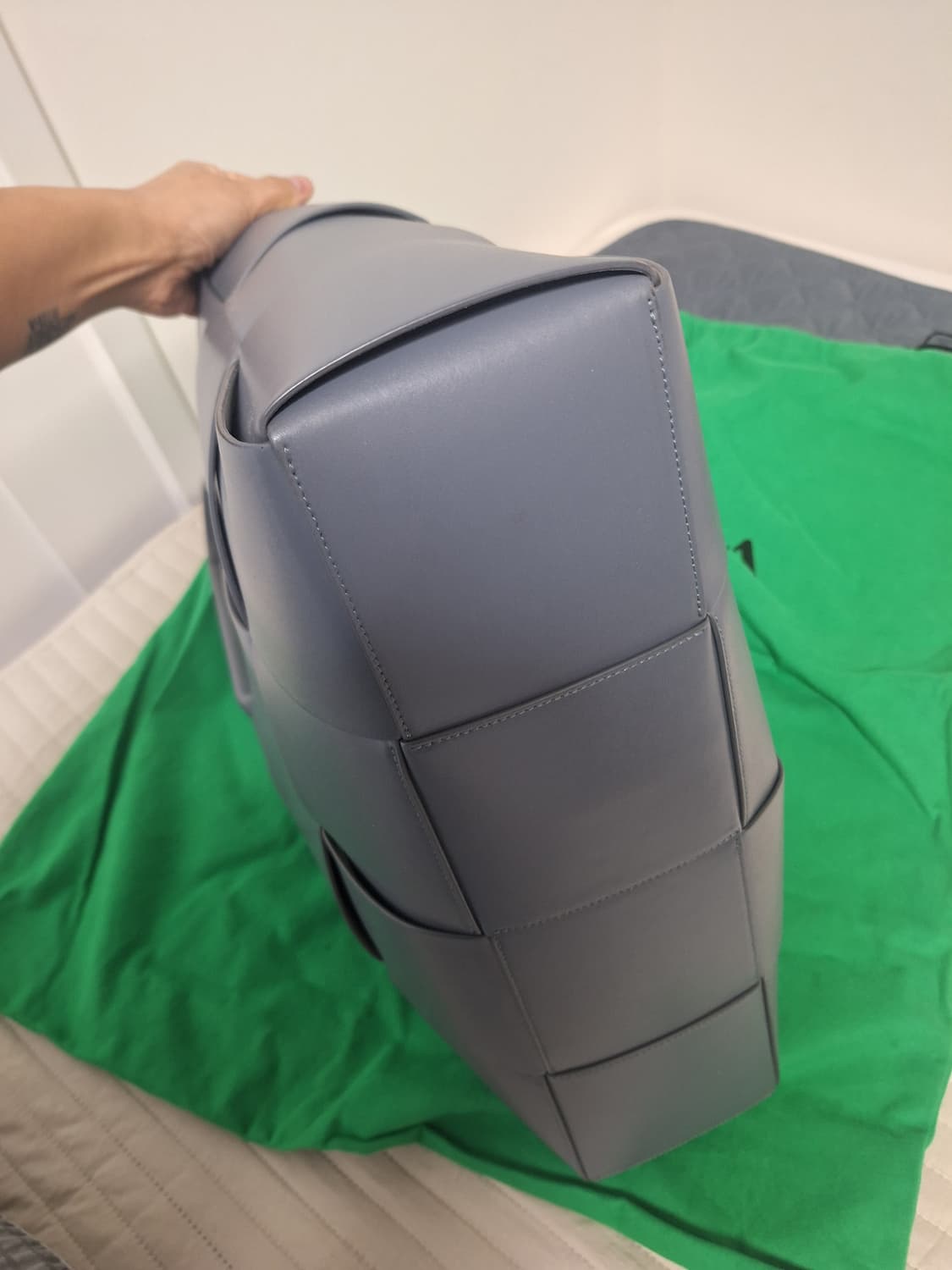 (A급) 보테가베네타 아르코 인트레치아토 토트백 라지 상품이미지6