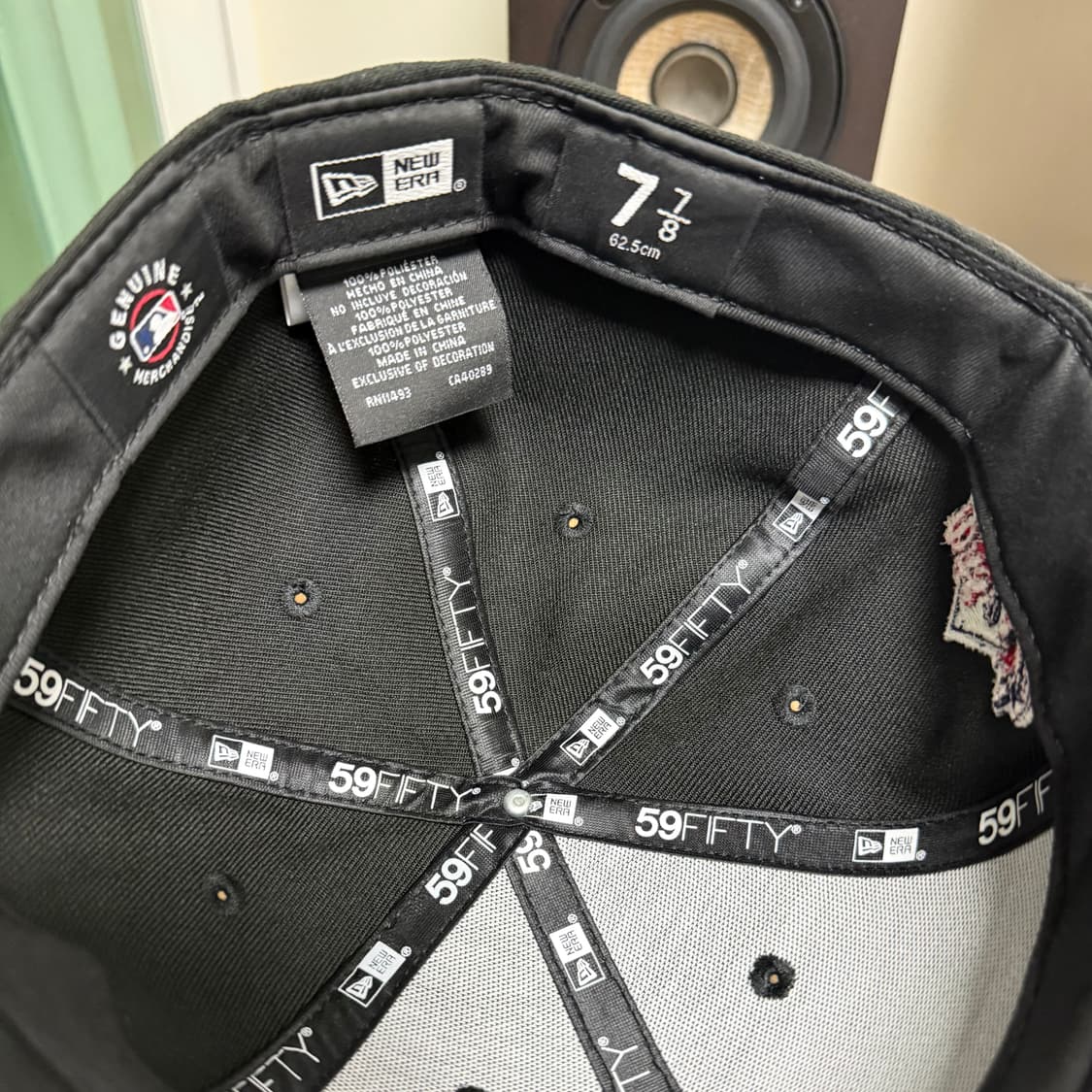 뉴에라 LA 다저스 로우 프로파일 블랙 778(62.5cm) 상품이미지5