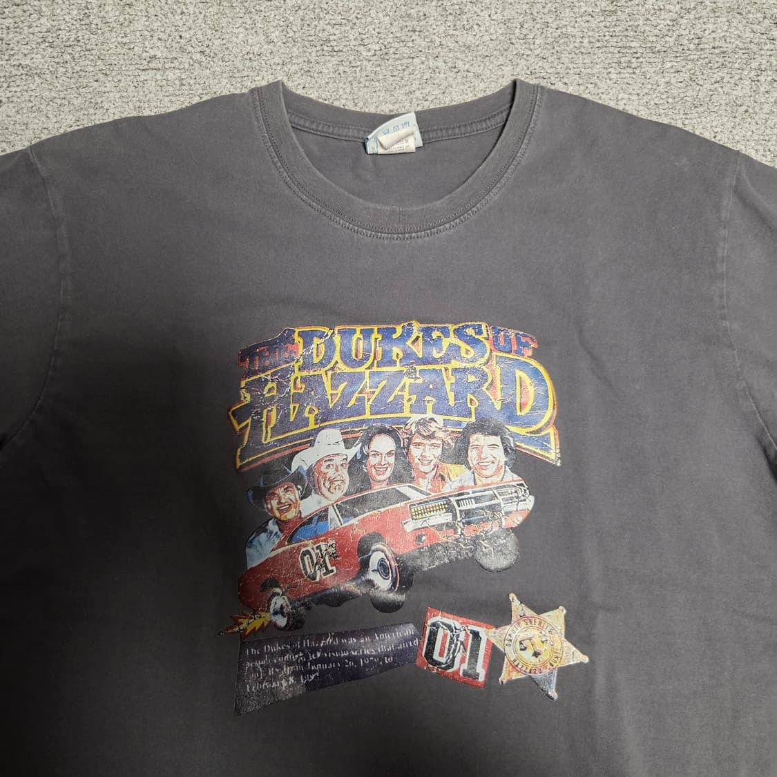 Hey Big 빈티지 그래픽 반팔 티셔츠 L(100) 상품이미지4