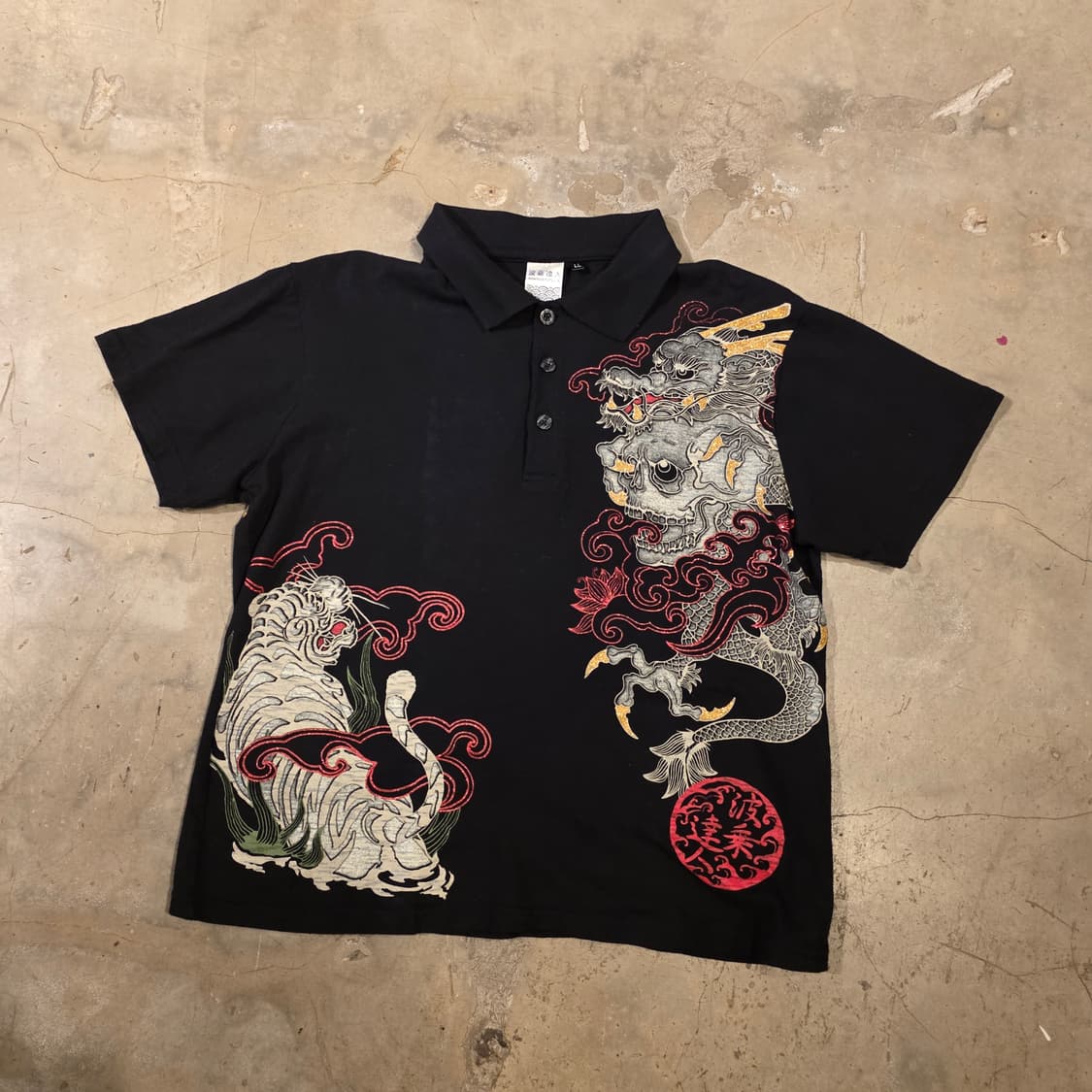 오리엔탈 세미크롭 반팔 카라티 (F606) 상품이미지2