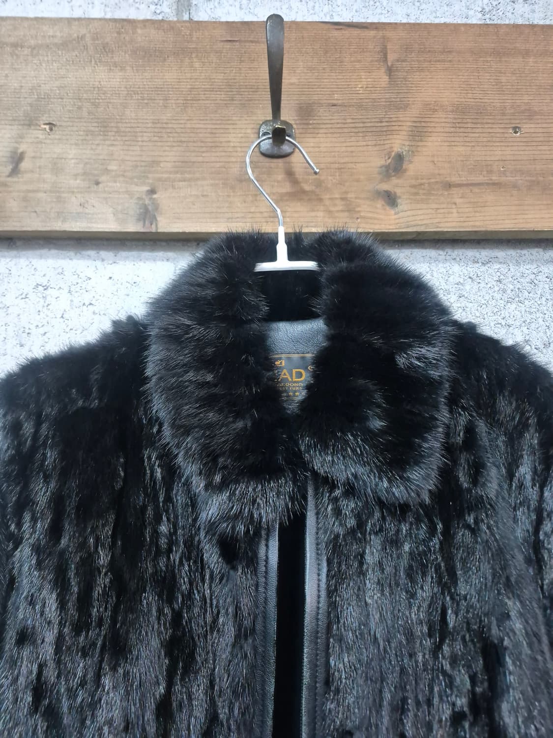 밍크트리잉가죽자켓 y2k 락시크 상품이미지2