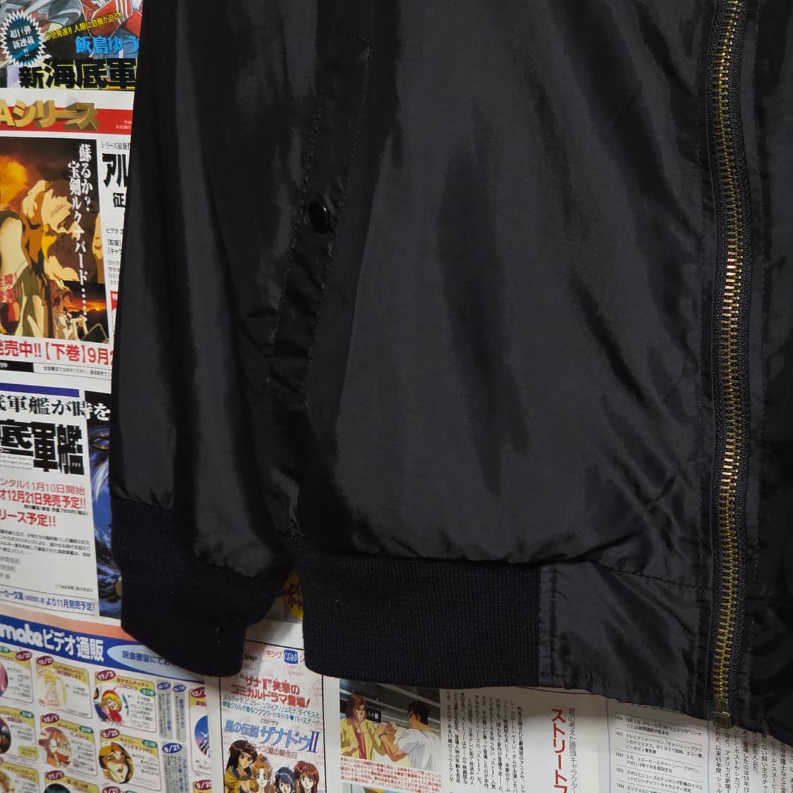 산토리 프리미엄 몰츠 기모 블루종 자켓 상품이미지8