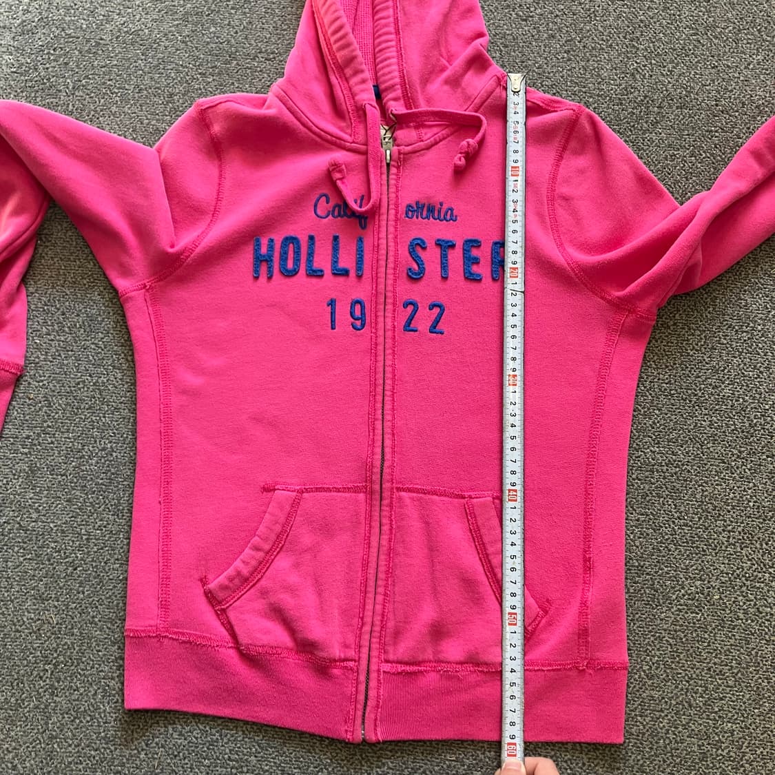 299 홀리스터 후드집업 핫핑크 상품이미지5