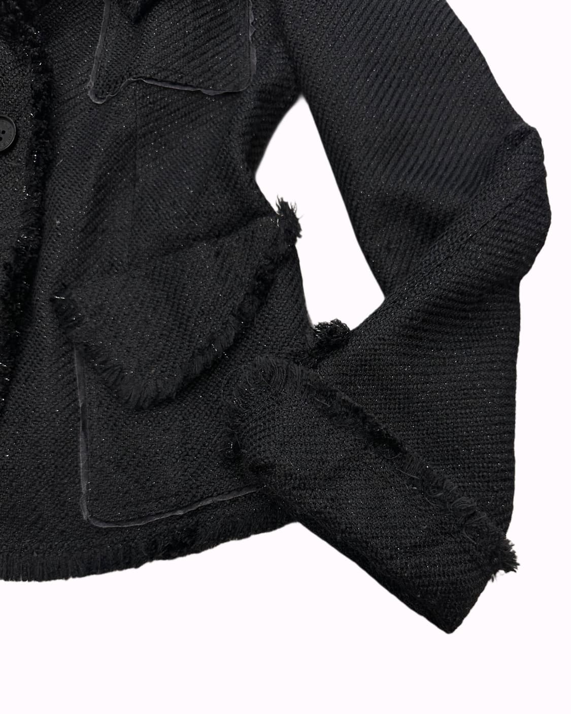 CITRUS NOTES black tweed pocket blazer 상품이미지4