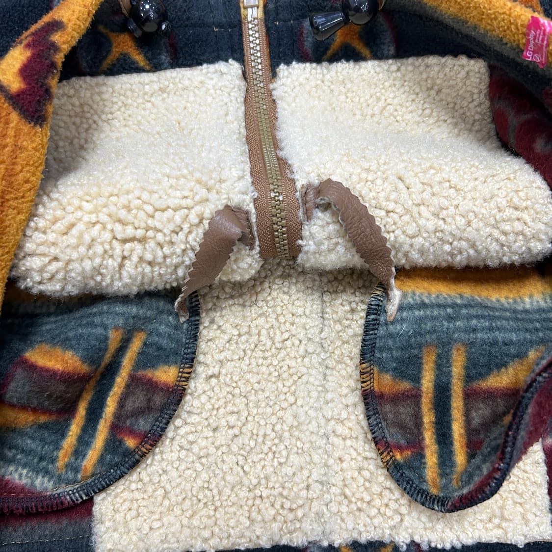 뉴질랜드 램스킨 나바호 플리스자켓(XL) 상품이미지3