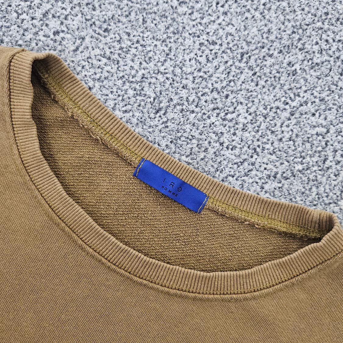 [실측확인] 이로 브라운 맨투맨 티셔츠 1103JM1 상품이미지2