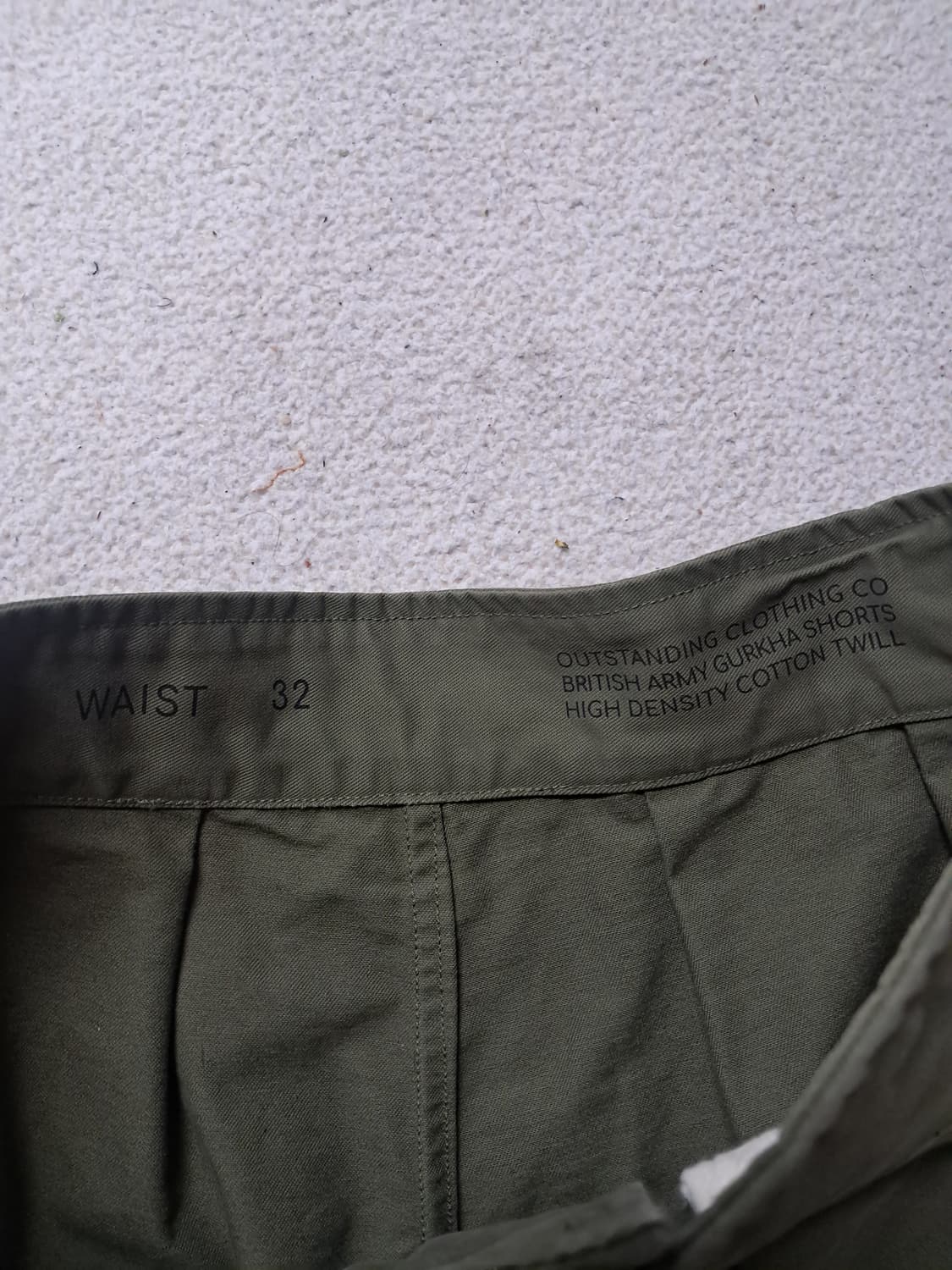 아웃스탠딩 투턱 구르카 쇼츠 상품이미지2