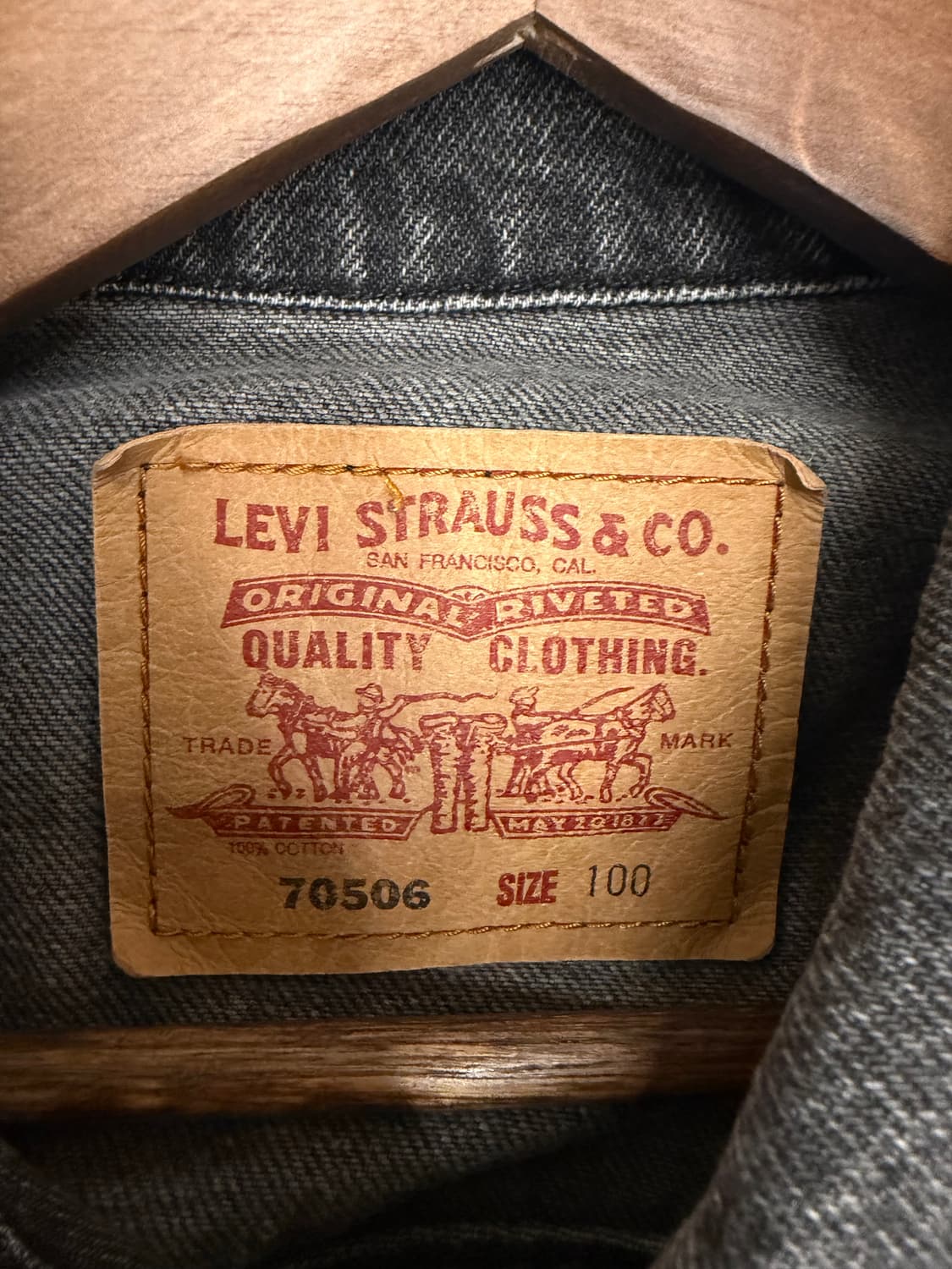 N8. 리바이스 데님자켓 흑청자켓 청자켓  상품이미지3