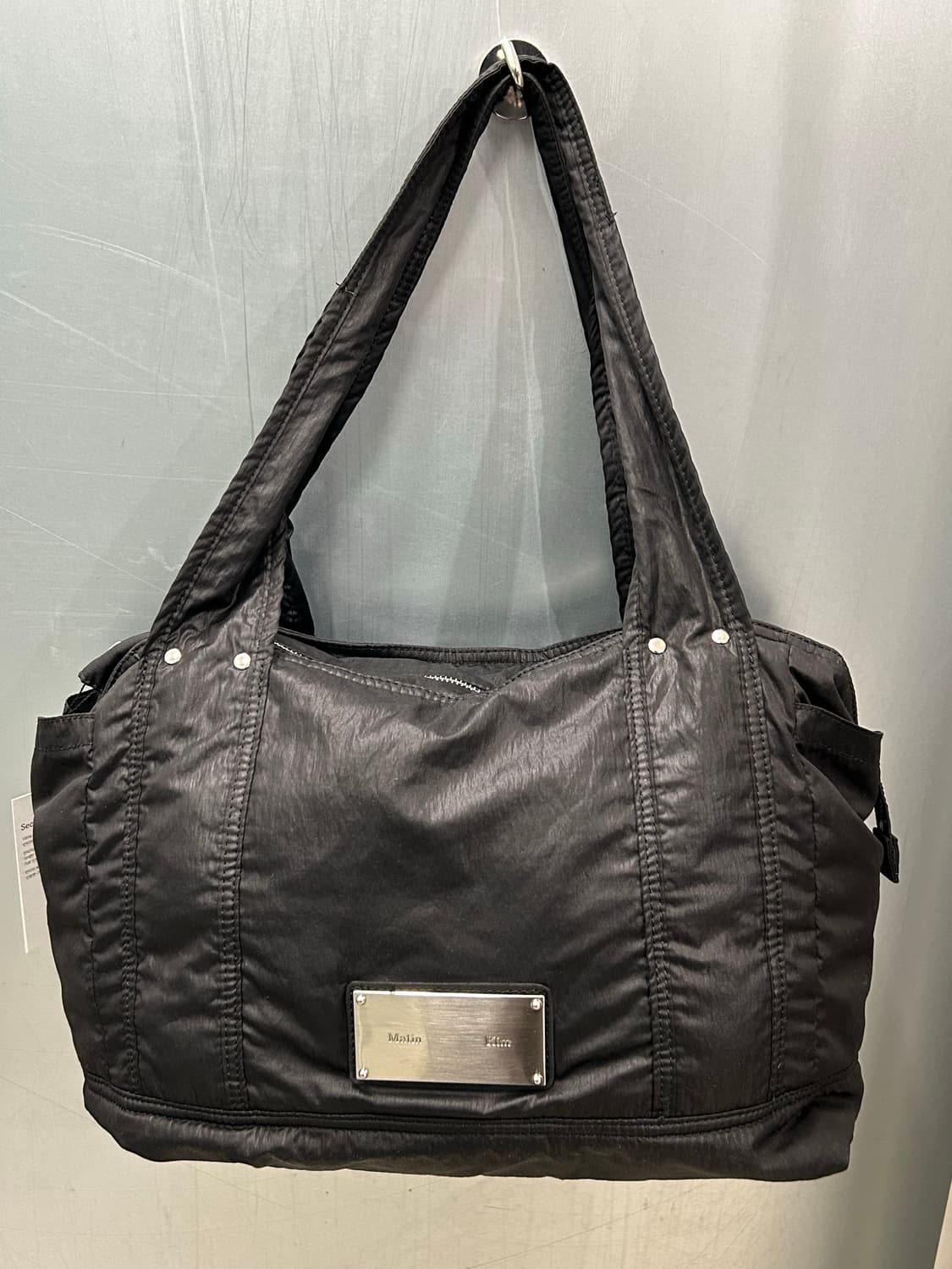 Matin Kim 마뗑킴 나일론 블랙 빅백 상품이미지2