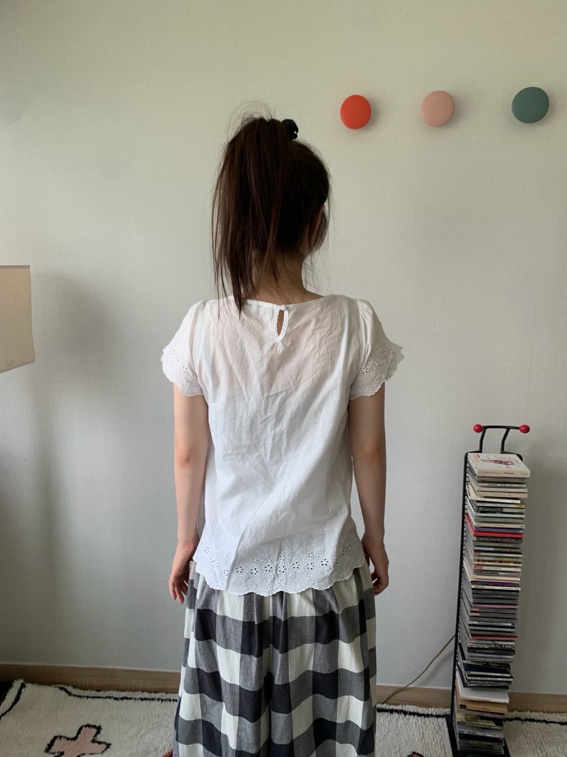 earth music&ecology, Scallop top 상품이미지6
