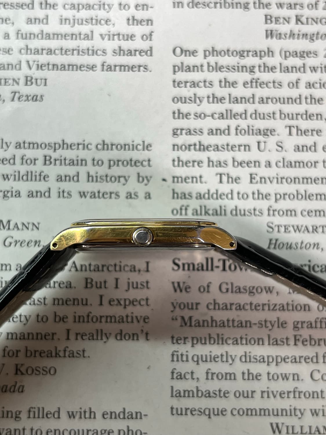 Seiko Quartz Spirit Tank Watch 상품이미지5