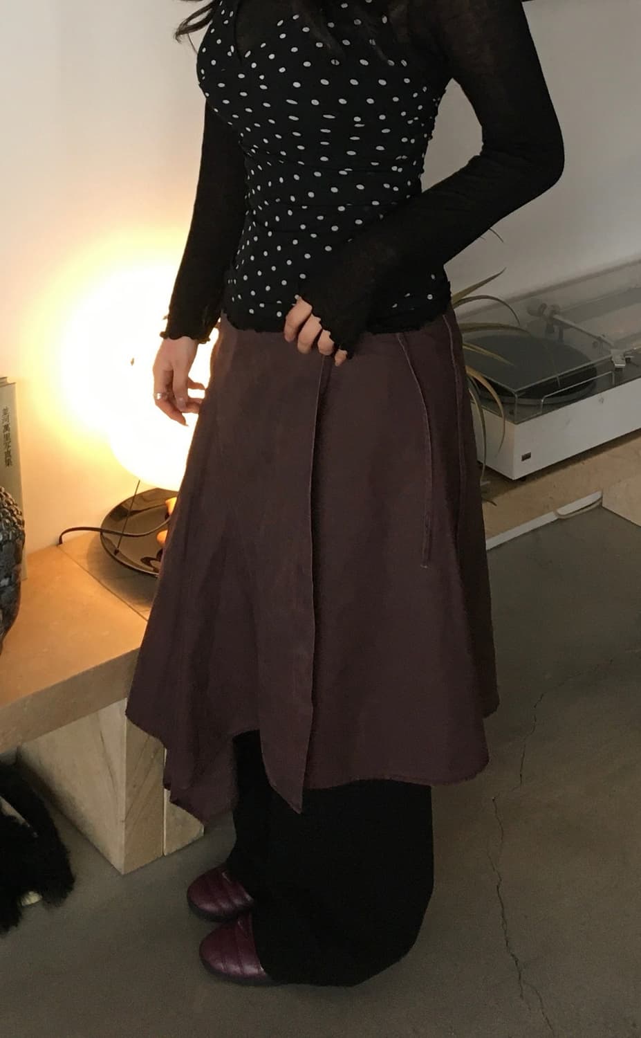 자라 레이어드 스커트 상품이미지2