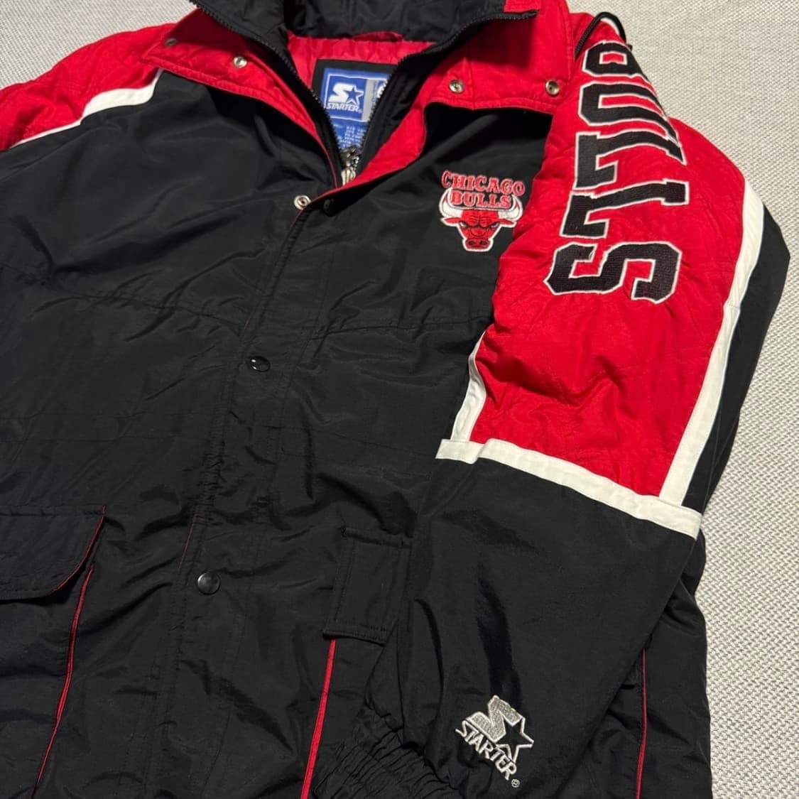 스타터 오피셜 NBA 시카고 불스 돕바 상품이미지3