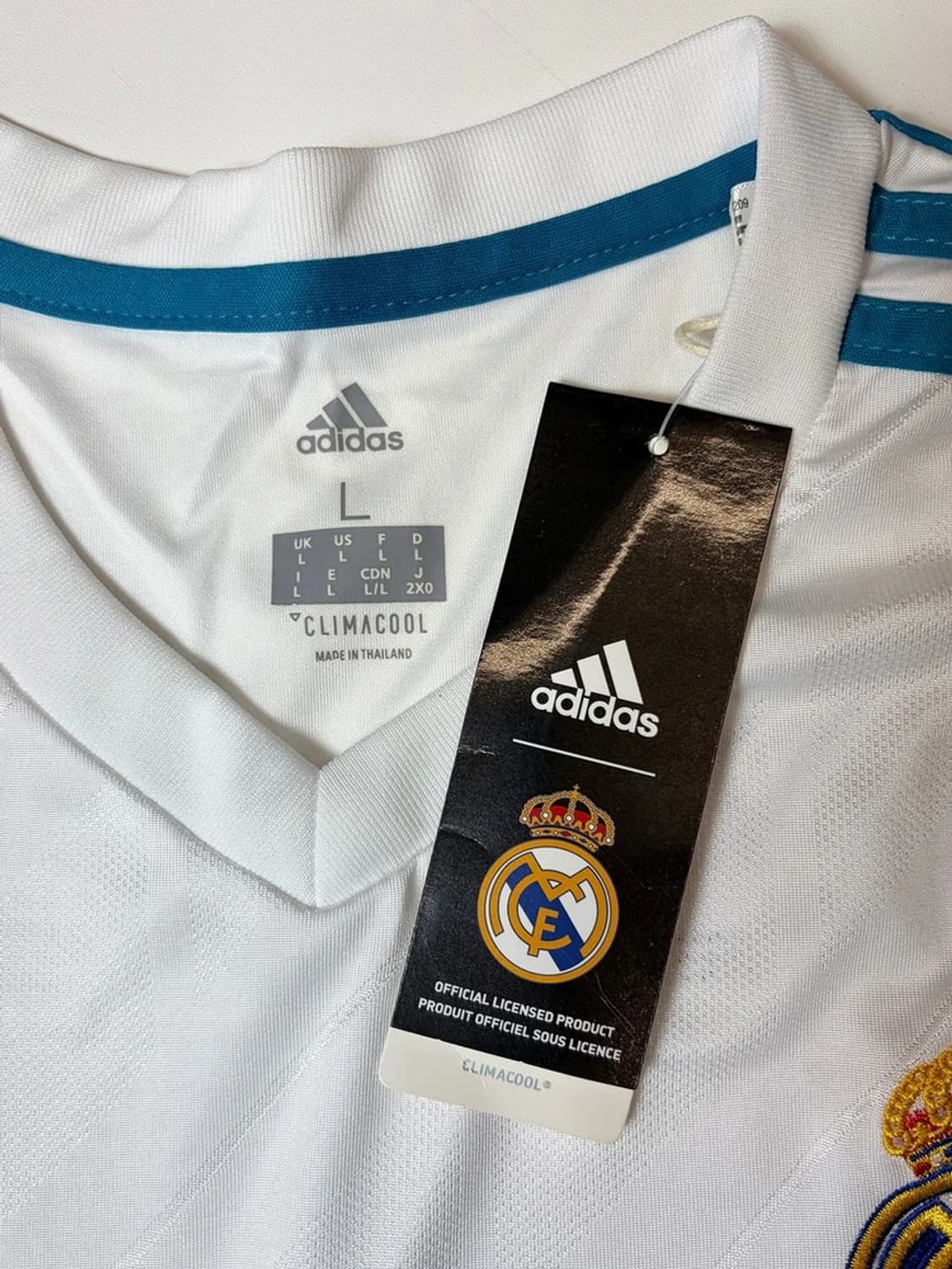 아디다스 레알마드리드 17-18 반팔 유니폼 PN9379 상품이미지8