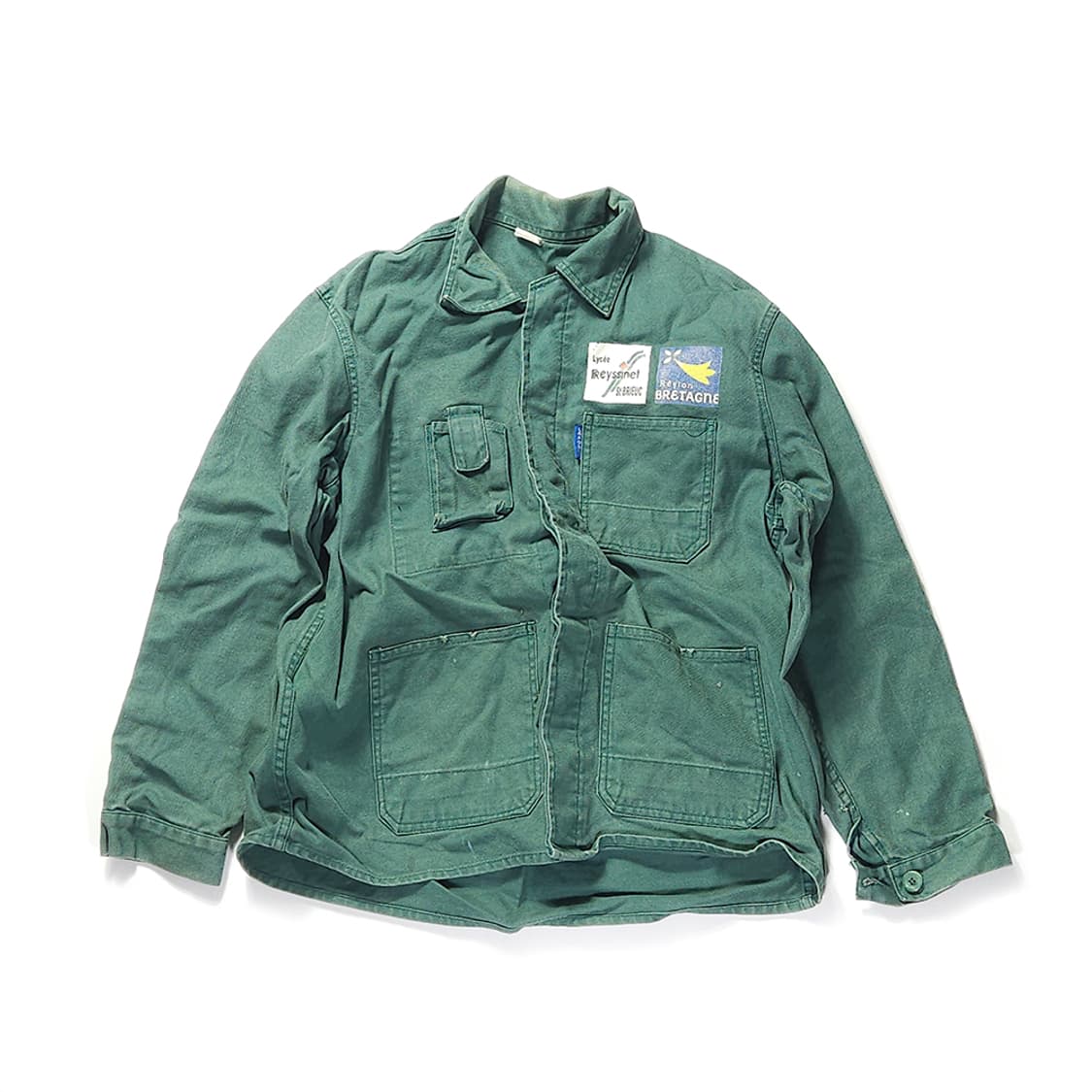 빈티지 초록색 그린 프렌치워크자켓 상품이미지1