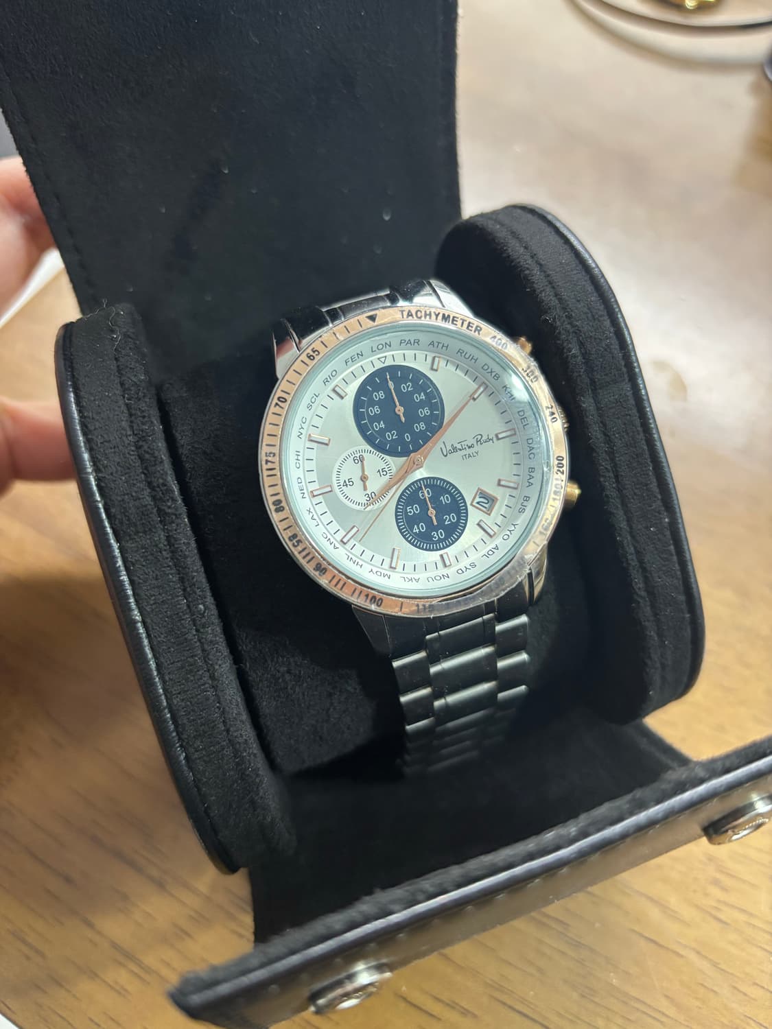 발렌티노 루디 남성 메탈 시계 VR6515-RGWT 상품이미지1