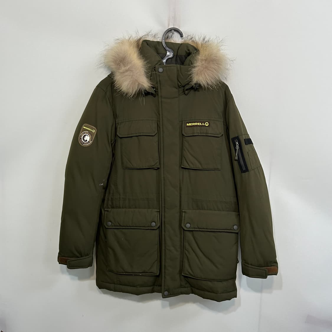 머렐 남성 라쿤퍼 패딩 95 상품이미지1