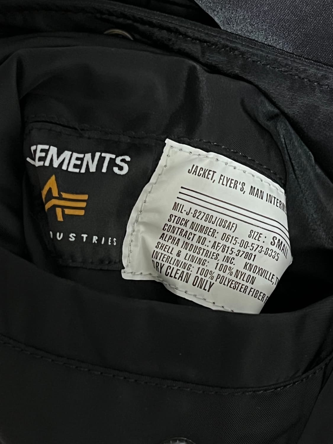 [s] 베트멍 알파인더스트리 리워크 봄버 상품이미지9