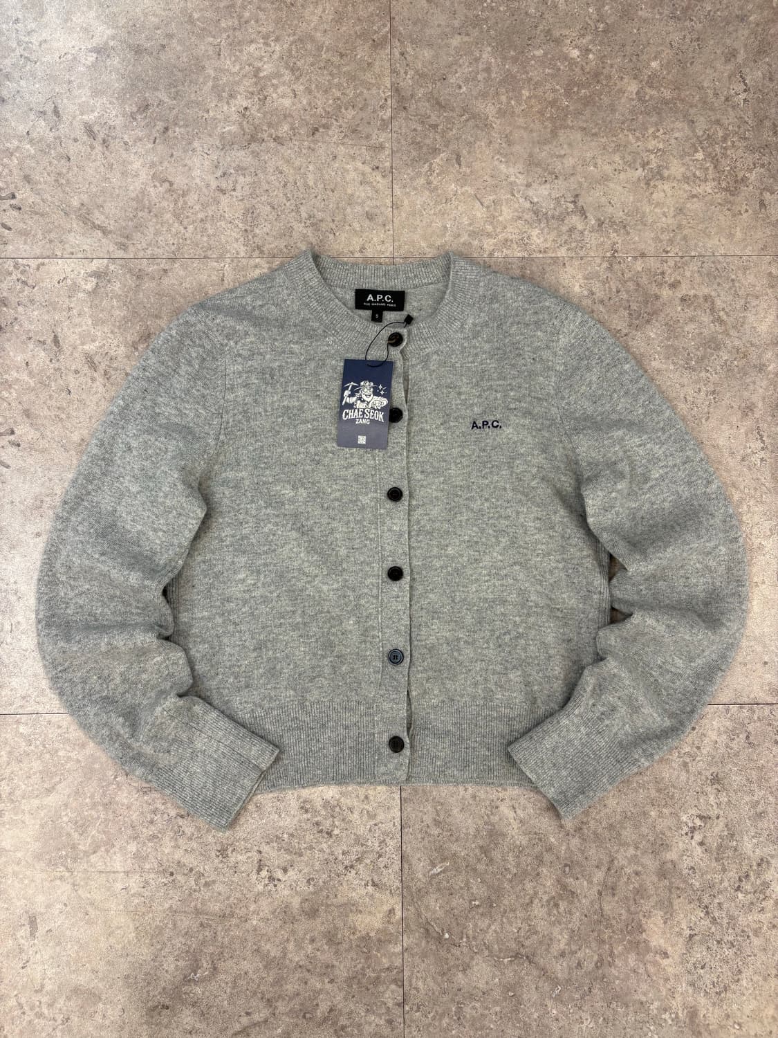 A.P.C. 그레이 가디건 #csz4340 상품이미지1