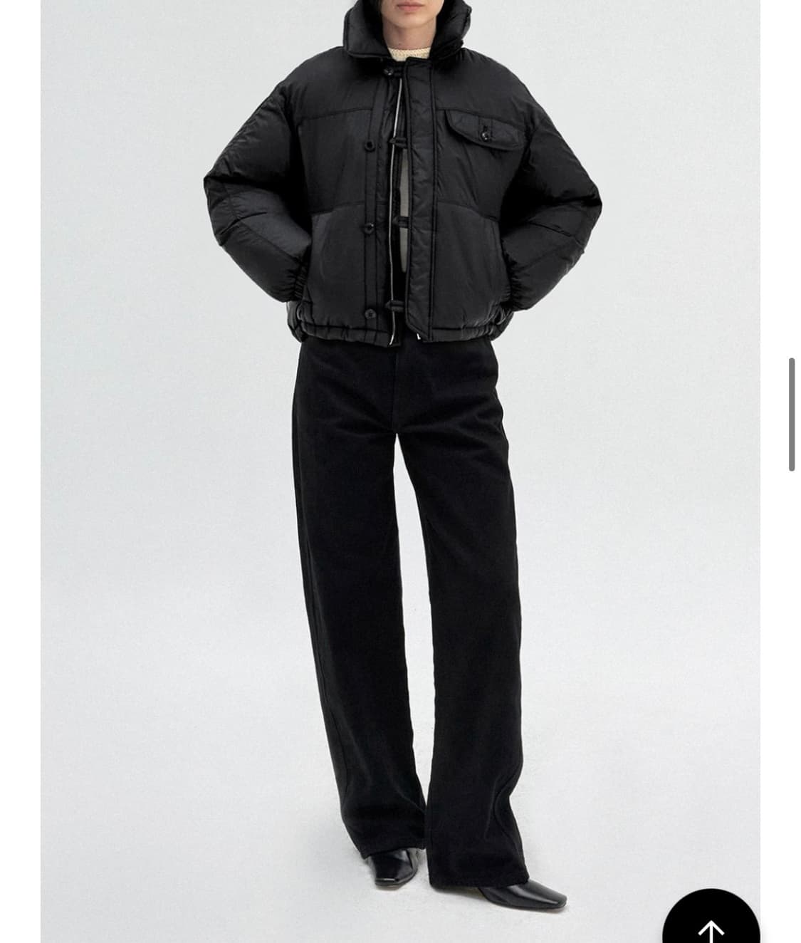 KLEAN 클린 Raf 다운 패딩 블랙 상품이미지2