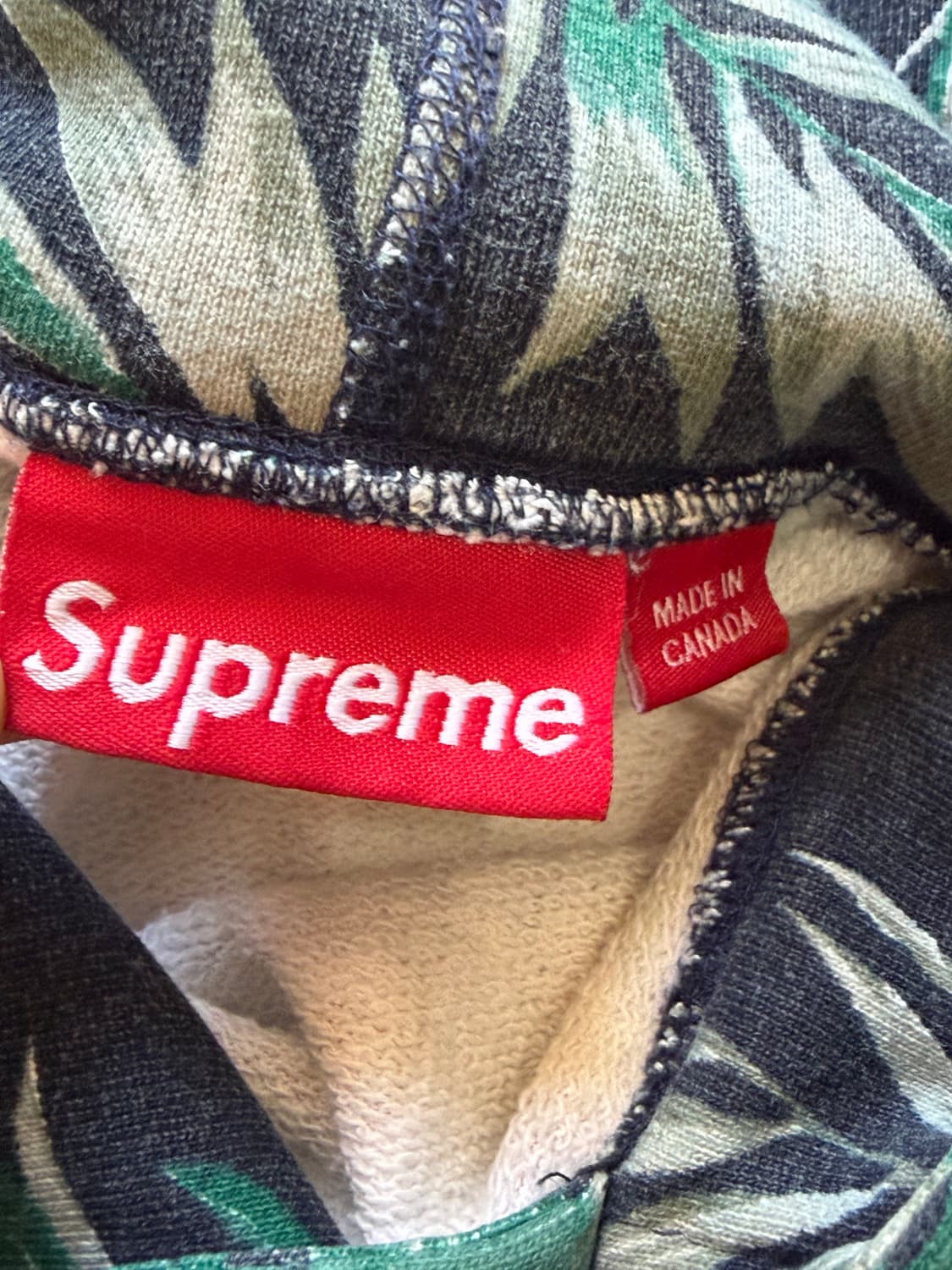 Supreme 12 SS 플로럴 풀오버 후드 상품이미지7