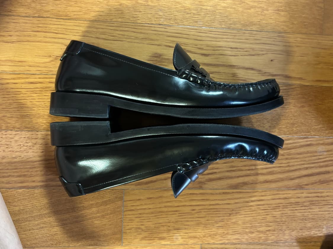 생로랑 블랙 페니 로퍼 판매 상품이미지5