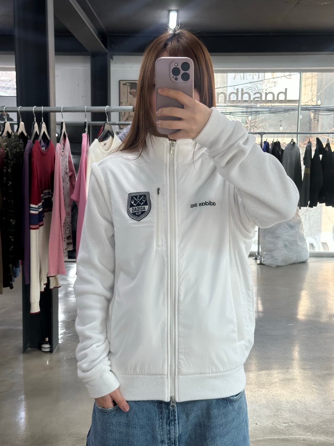 아디다스 1949 오픈암 플리스 투웨이져지 상품이미지3