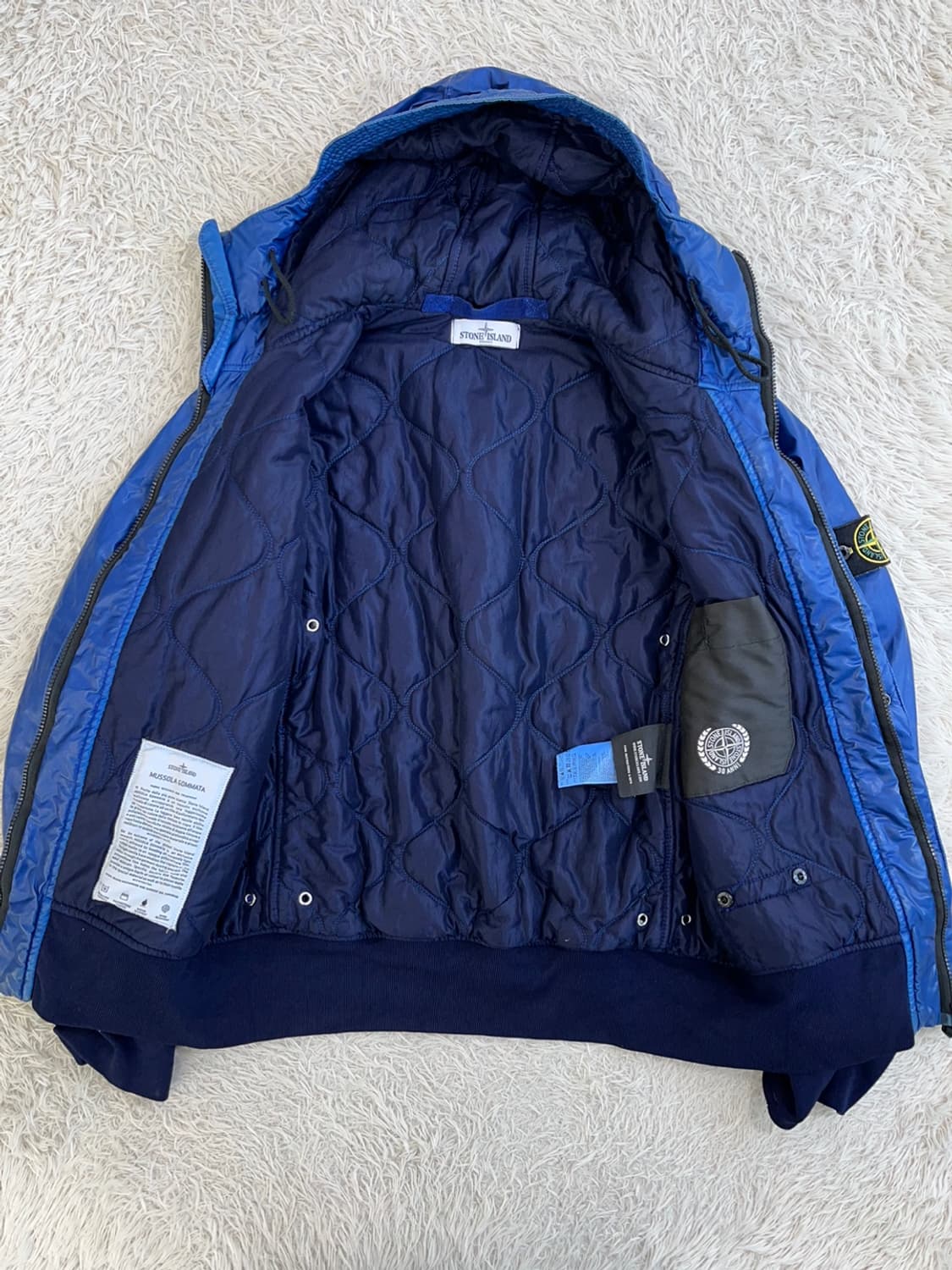 스톤아일랜드 무솔라 고마타 항공 봄버자켓/#52 상품이미지4