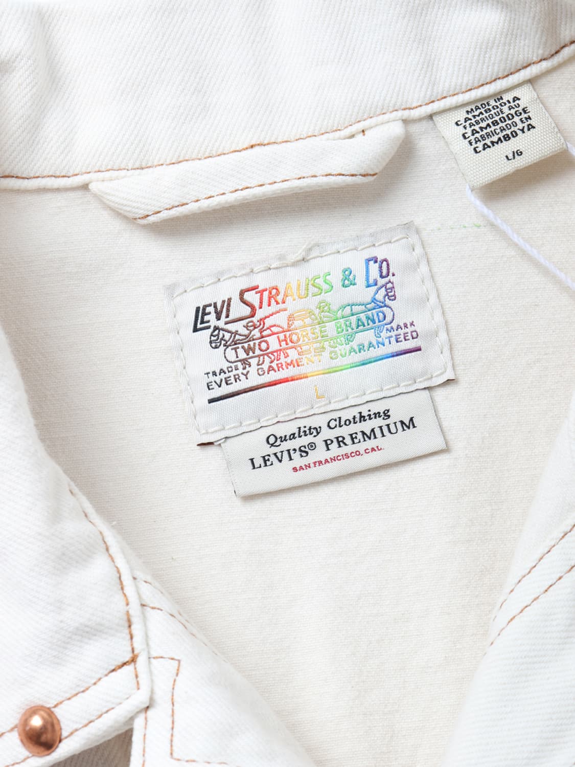 Levi's Western Trucker Jacket 상품이미지6