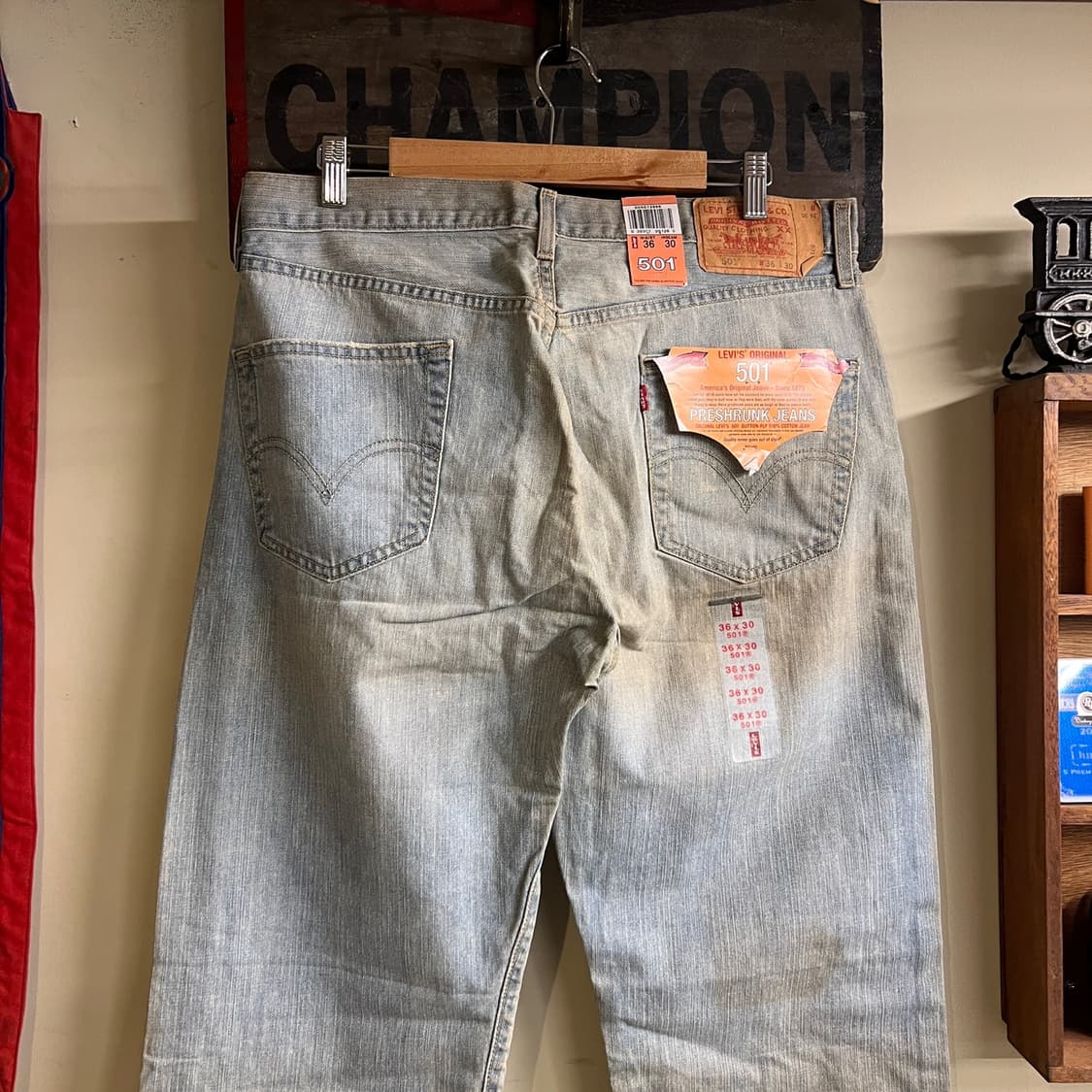 00's 리바이스 501 36사이즈 Mexico 데드스탁 260318-2 상품이미지6
