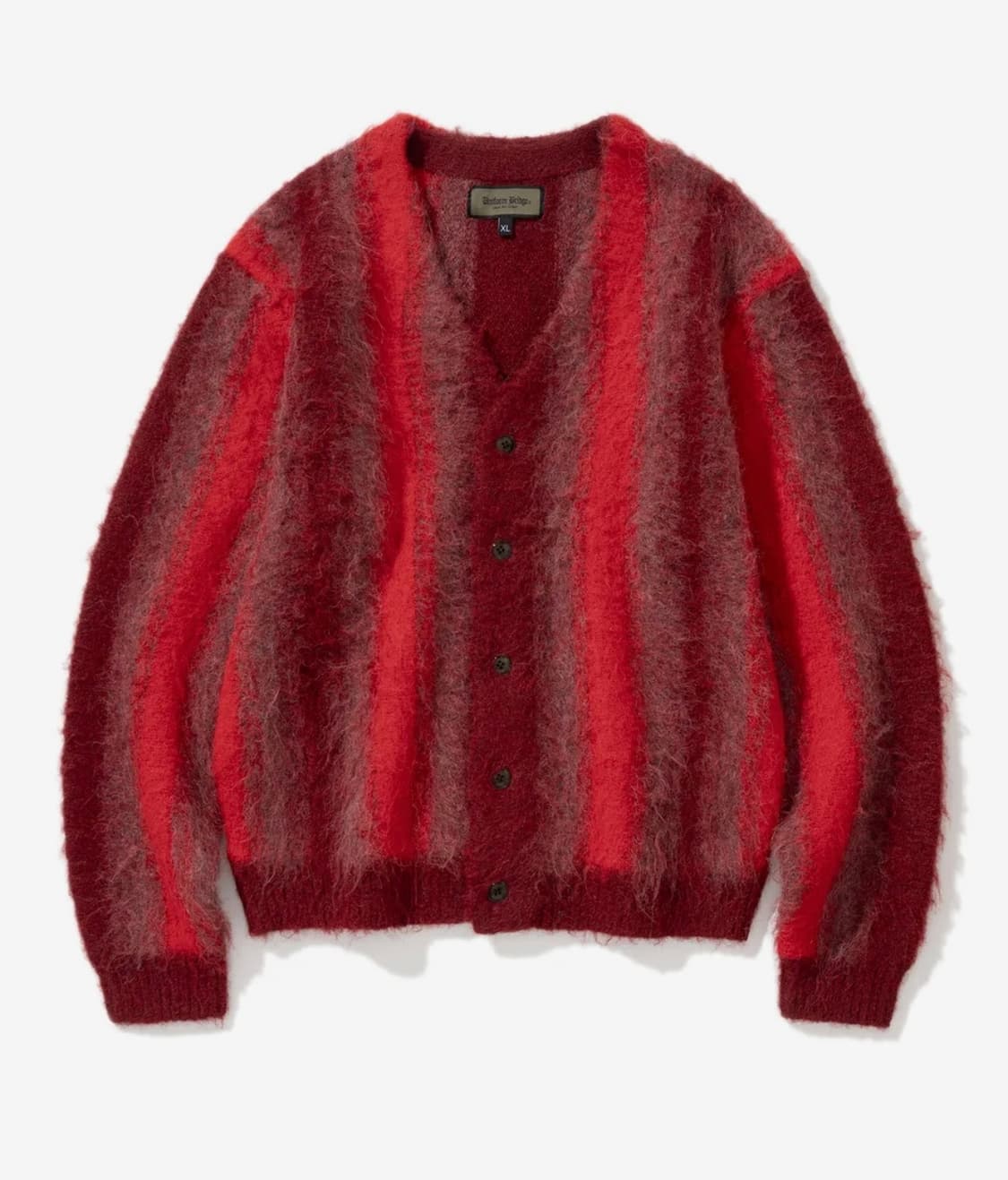 유니폼브릿지 모헤어 스트라이프 가디건 상품이미지1