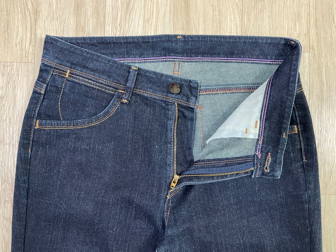 31) 랭글러 재팬 슬림핏 진청 데님팬츠 상품이미지5