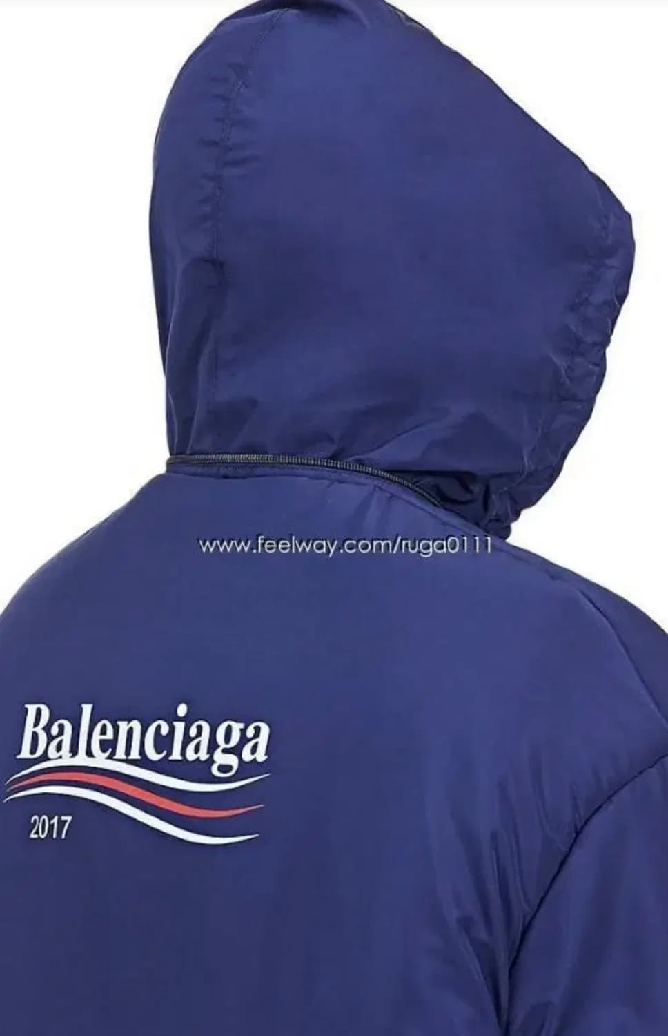 [46] 발렌시아가 2017 웨이브 롱 레인코트 자켓 상품이미지8