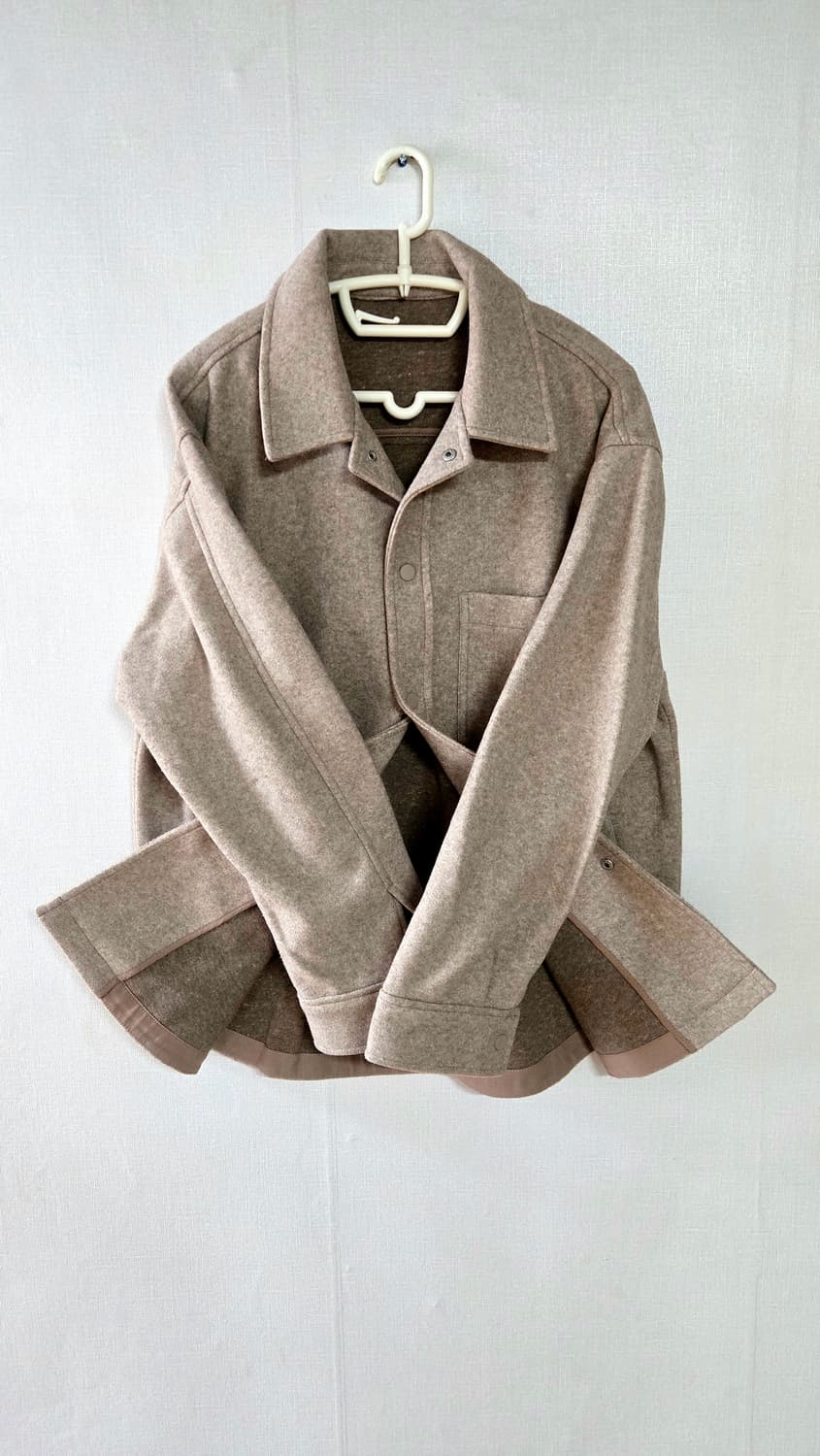 폴햄 울 셔켓, 셔츠 자켓, 울 자켓, 셔츠형 자켓 상품이미지1