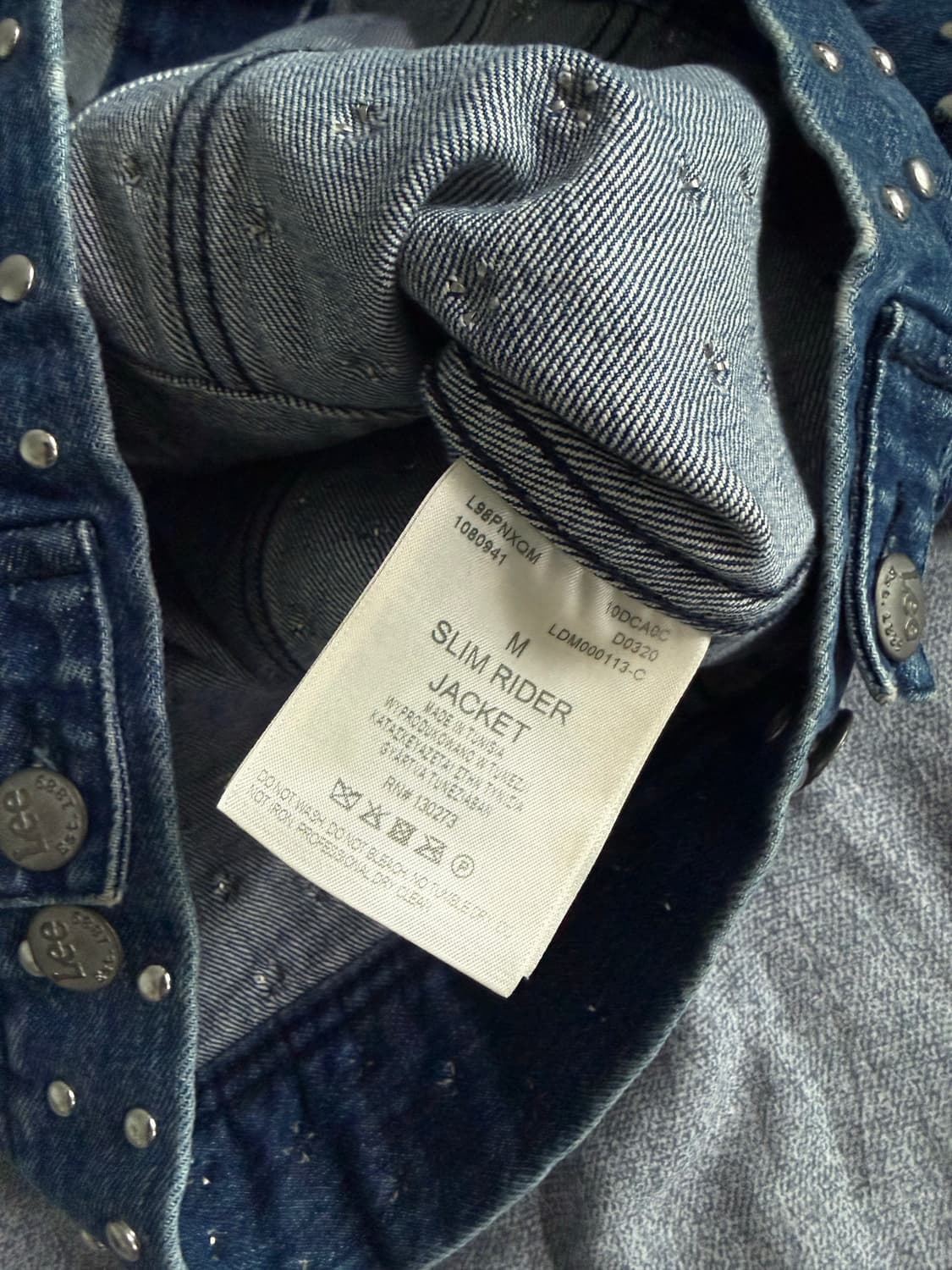 Lee X Stefan Cooke 데님자켓 상품이미지4